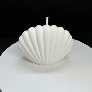 Denizkabuğu Mum - BEYAZ