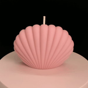 Denizkabuğu Mum - PEMBE